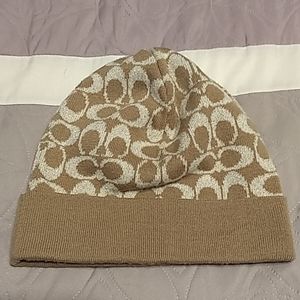 Coach Women's Wool Blend Beanie Hat